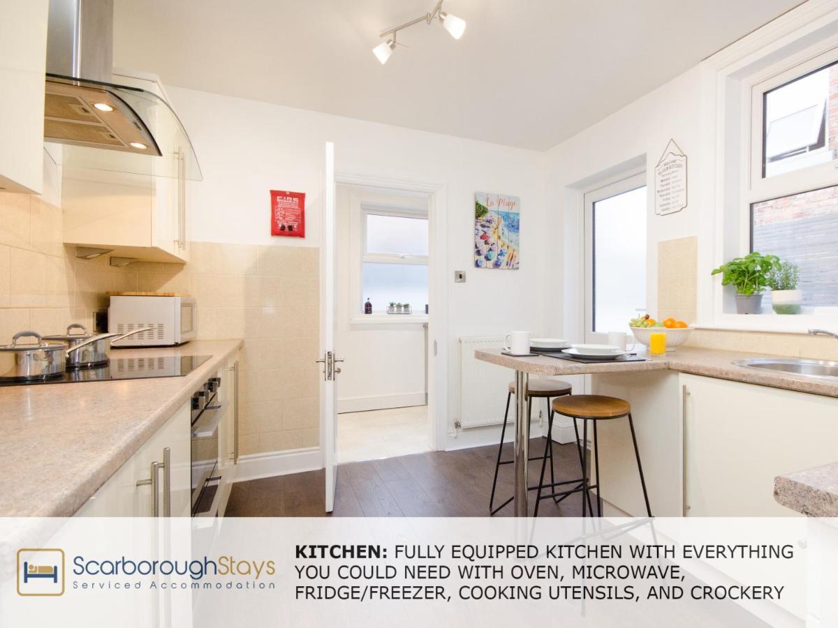 Scarborough Stays - Victorian Townhouse - 5 Bedrooms - Sleeps 9 Ngoại thất bức ảnh