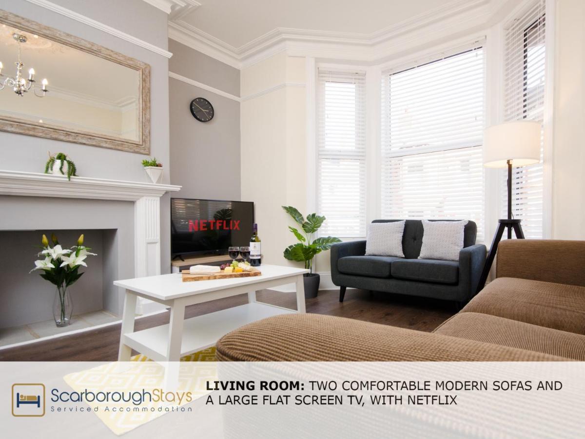Scarborough Stays - Victorian Townhouse - 5 Bedrooms - Sleeps 9 Ngoại thất bức ảnh