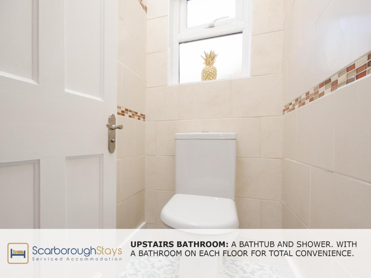 Scarborough Stays - Victorian Townhouse - 5 Bedrooms - Sleeps 9 Ngoại thất bức ảnh