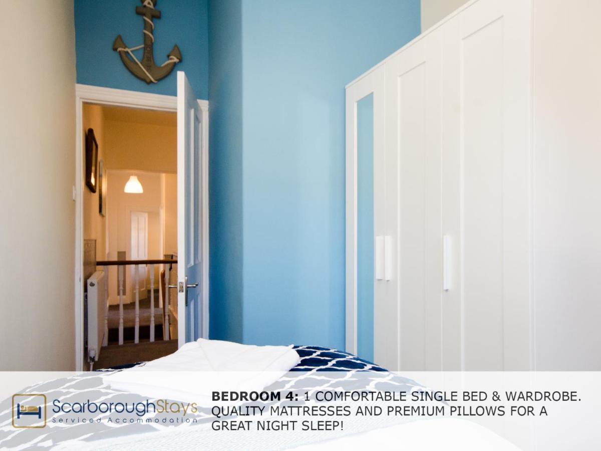 Scarborough Stays - Victorian Townhouse - 5 Bedrooms - Sleeps 9 Ngoại thất bức ảnh