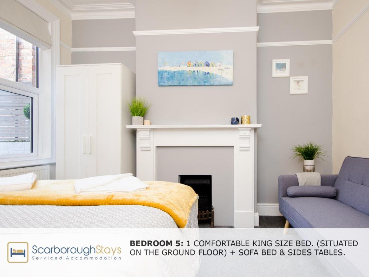 Scarborough Stays - Victorian Townhouse - 5 Bedrooms - Sleeps 9 Ngoại thất bức ảnh