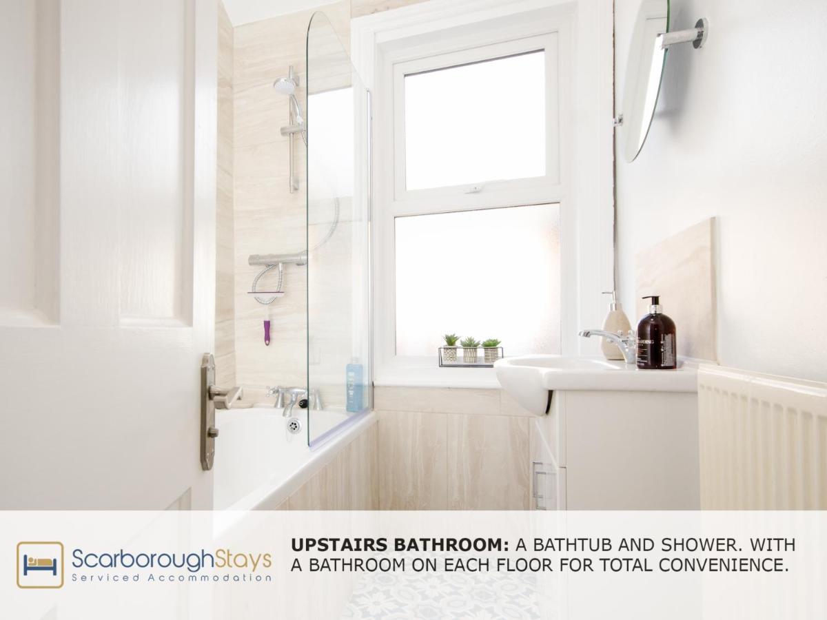 Scarborough Stays - Victorian Townhouse - 5 Bedrooms - Sleeps 9 Ngoại thất bức ảnh
