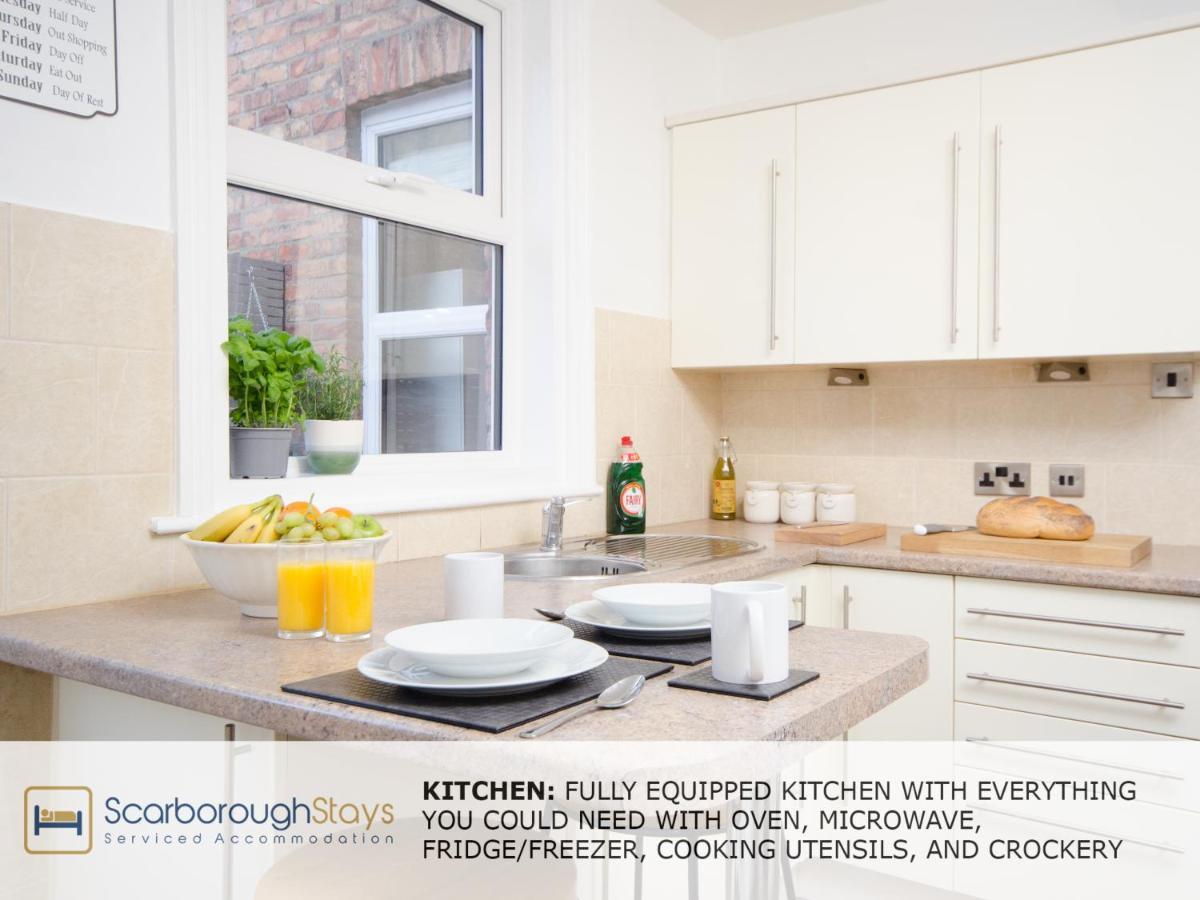 Scarborough Stays - Victorian Townhouse - 5 Bedrooms - Sleeps 9 Ngoại thất bức ảnh