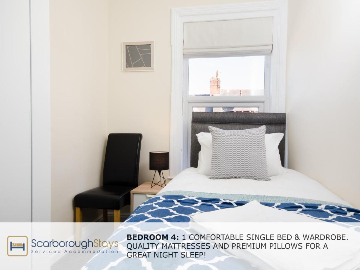 Scarborough Stays - Victorian Townhouse - 5 Bedrooms - Sleeps 9 Ngoại thất bức ảnh